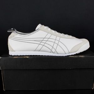 ASICS ONITSUKA 1183A349-100 White Silver Mexico 66